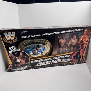 WWE Legends Rock vs Stone Cold Austin Intercontinental Belt Combo Pack